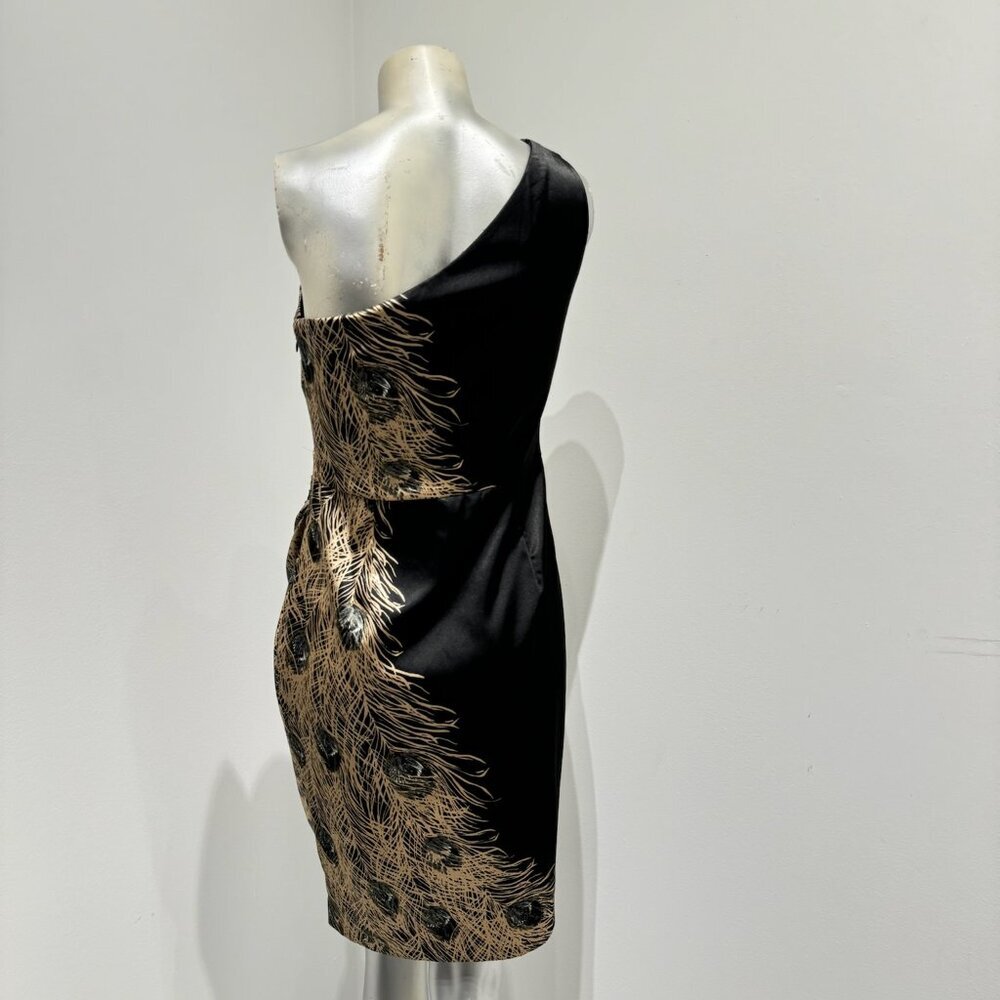 London Times Black Formal Cocktail Dress Size 4 - Picture 6 of 16